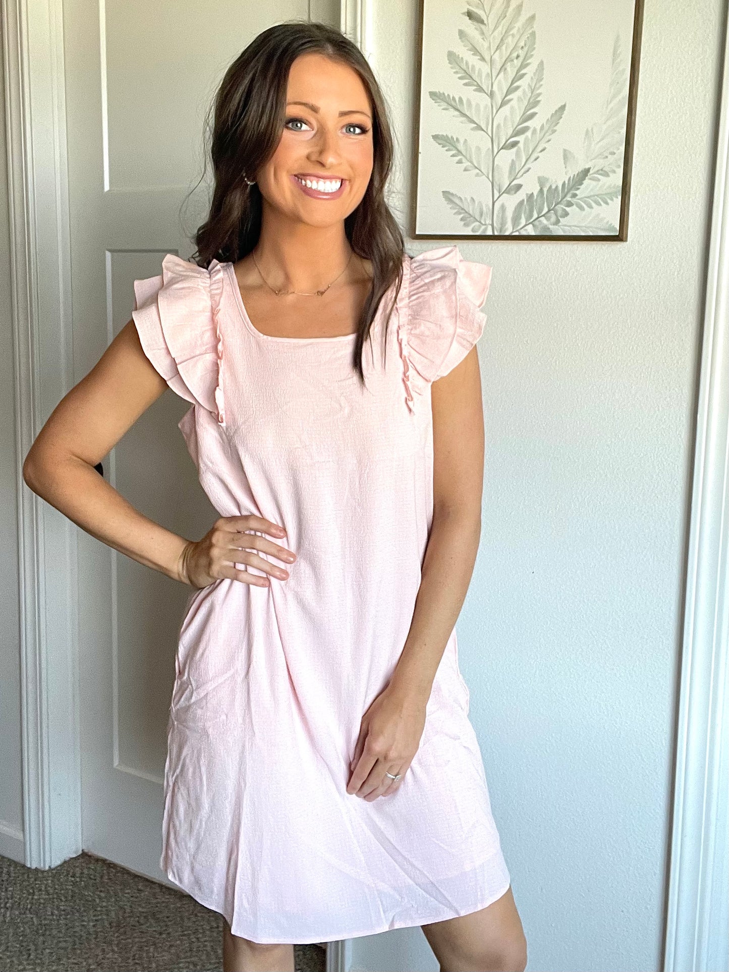 Short Sleeve Mini Dress