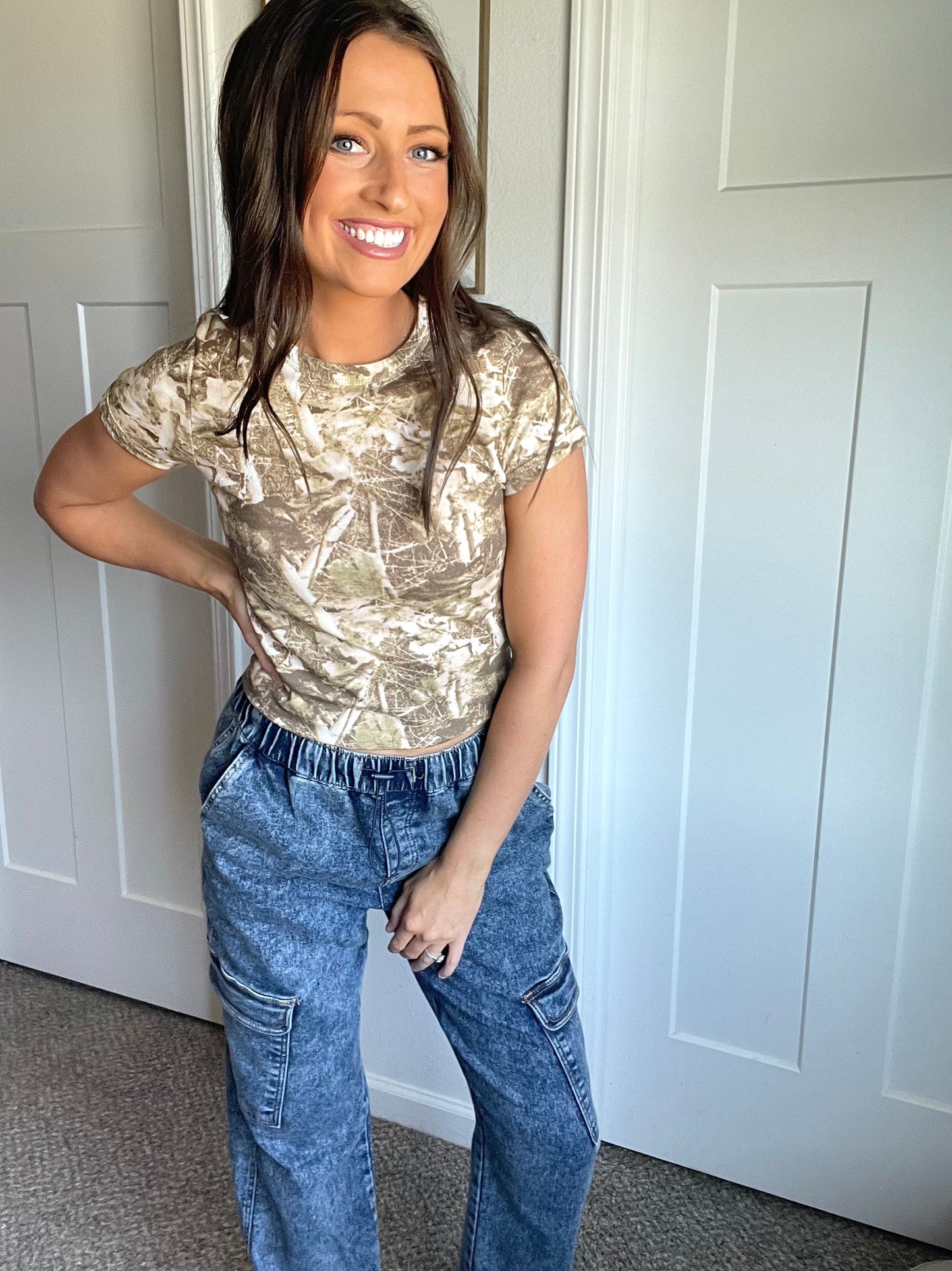 Fitted Camo Tee
