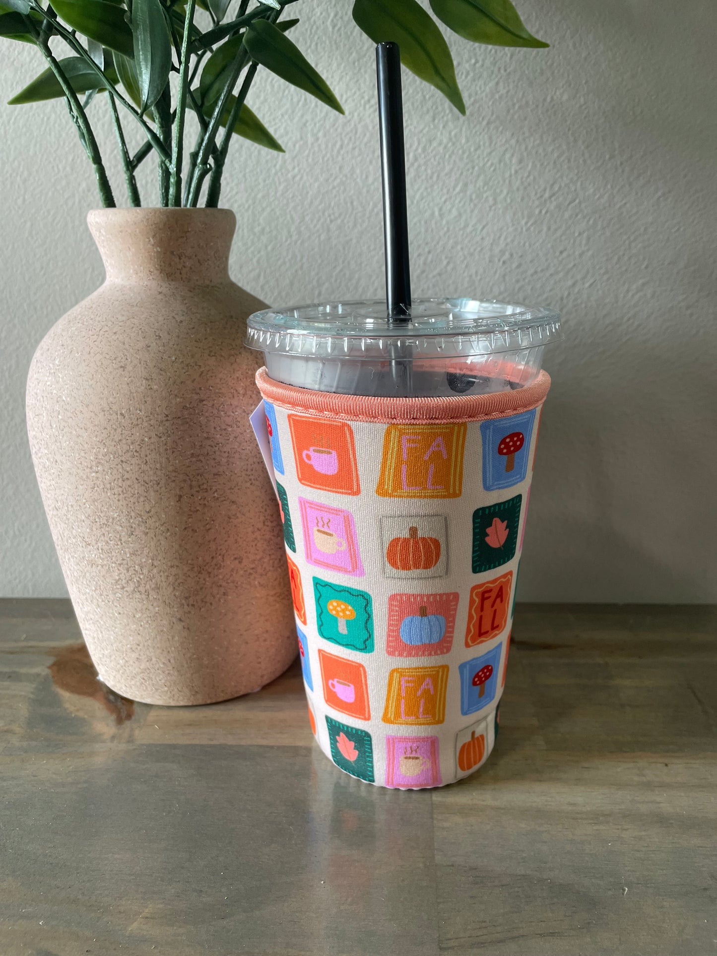 Fall Coffee Koozie