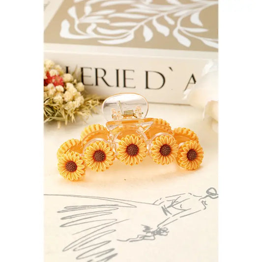 Sunflower Claw Clip