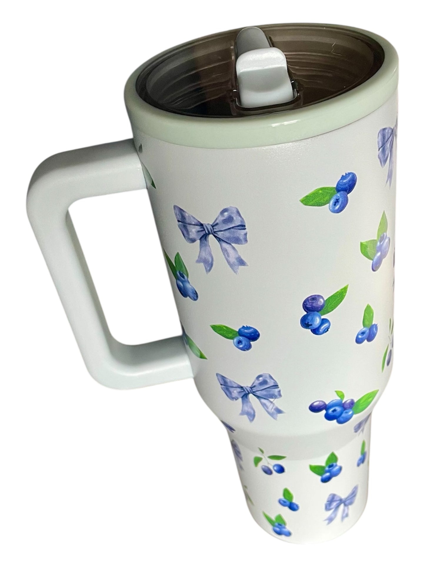 40oz Spill-Free Stainless Steel Vacuum Tumbler