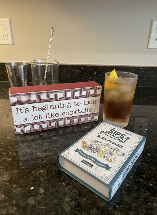 Single Pack Drinks, Apps, & Boards Card Book