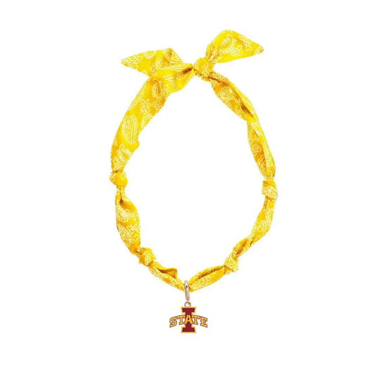 IOWA STATE Cyclones Bandana Necklace