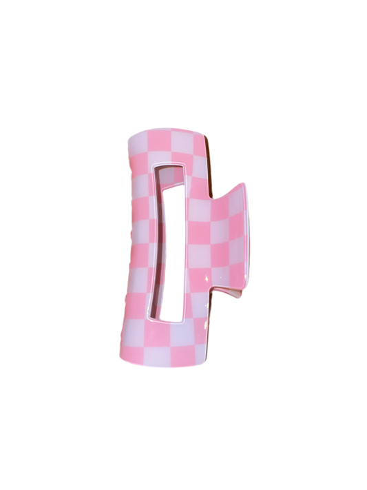 Checkered Claw Clip