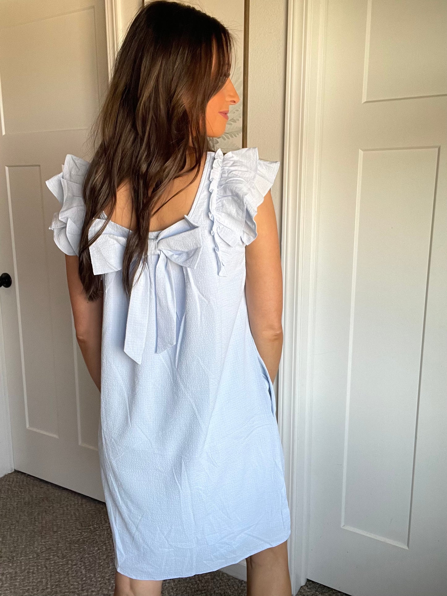 Short Sleeve Mini Dress