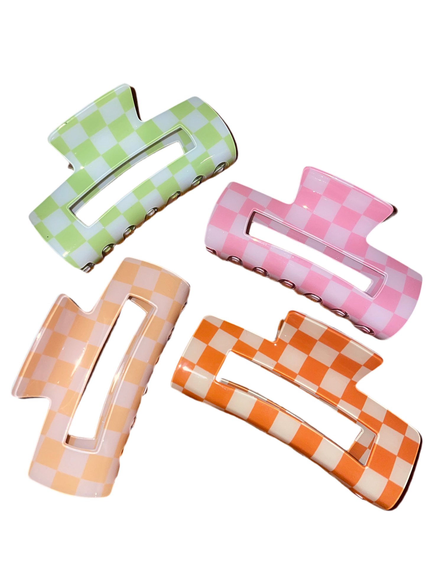 Checkered Claw Clip