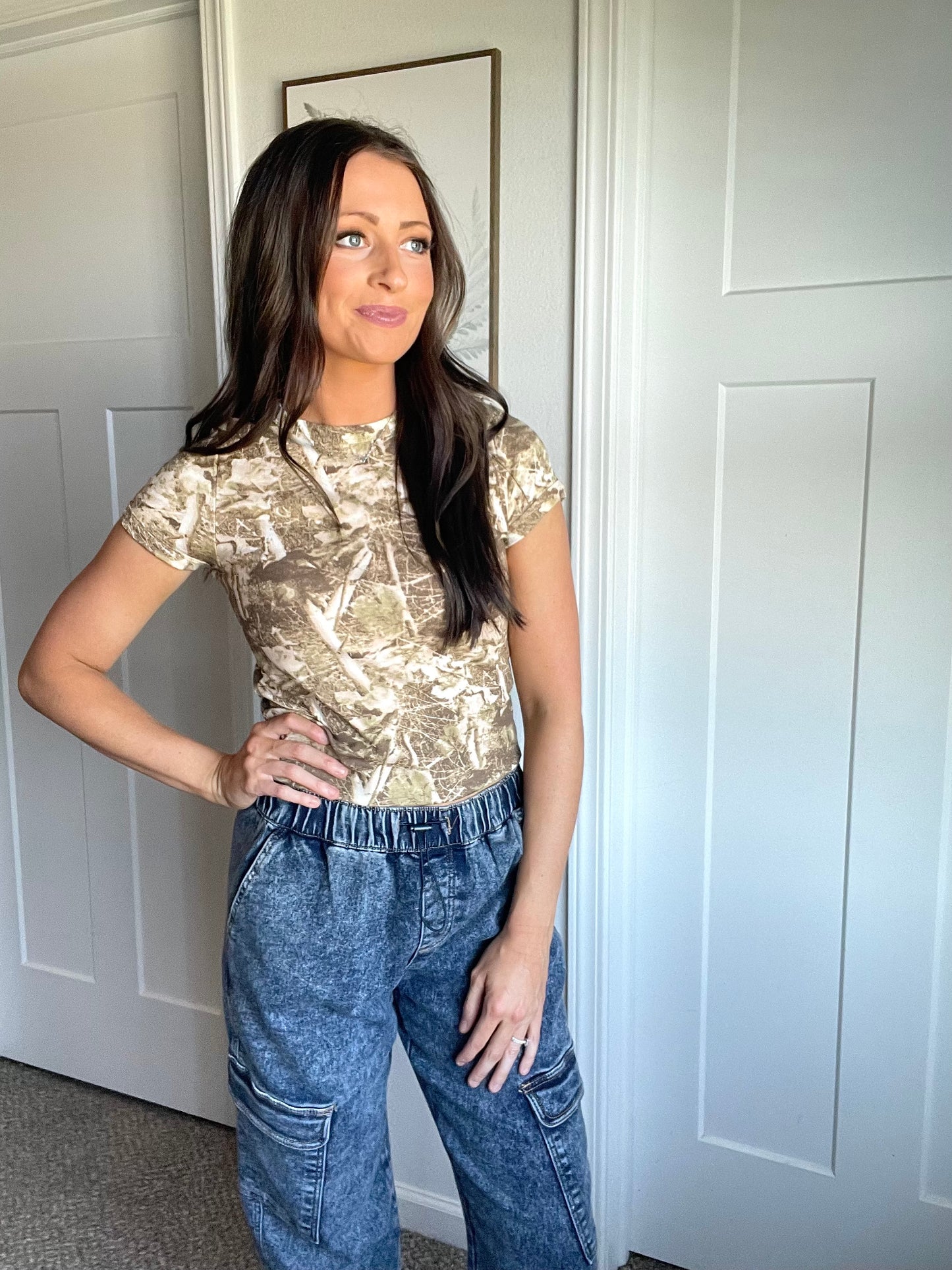 Fitted Camo Tee