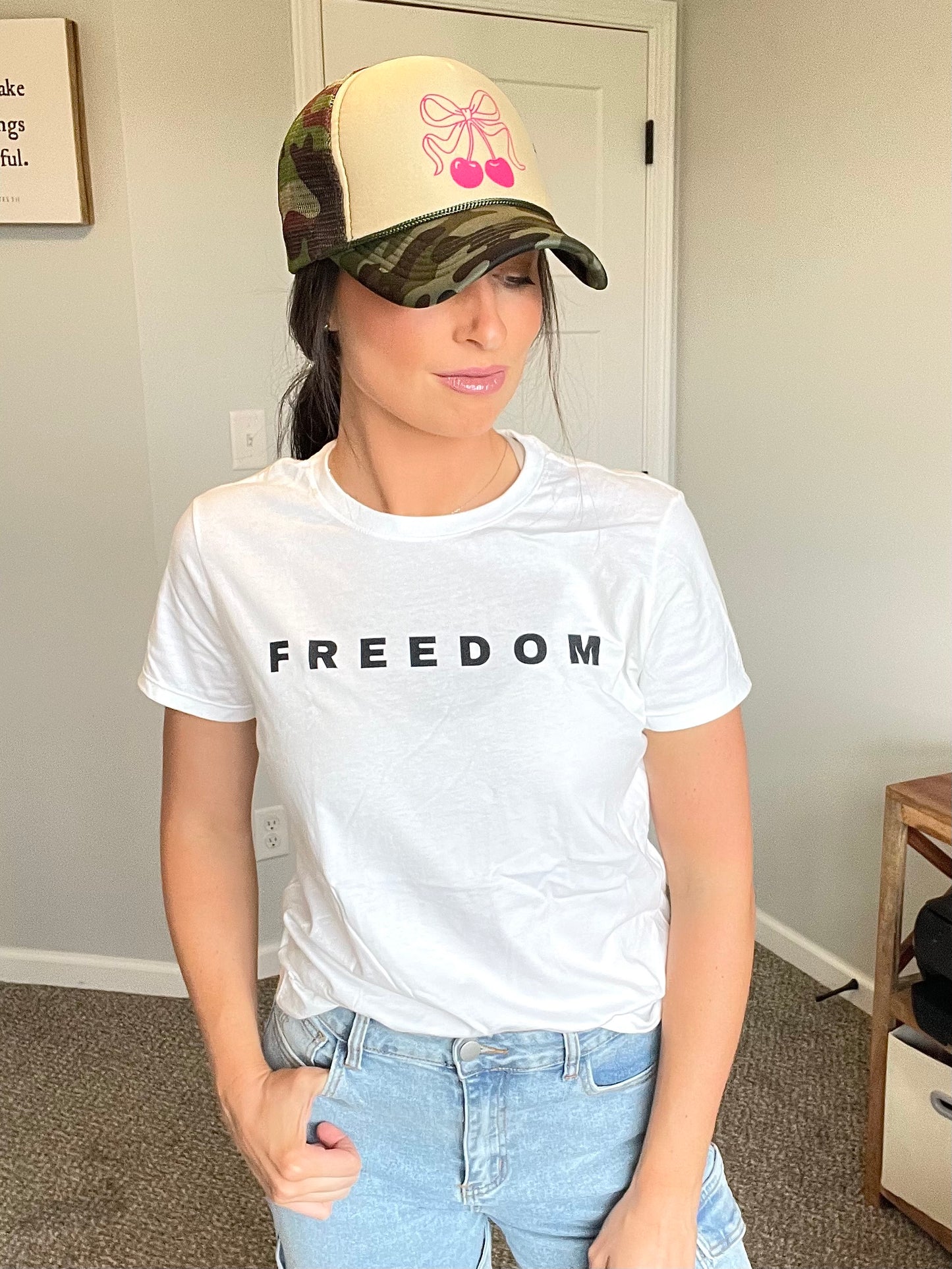 Freedom Unisex Short Sleeve Tee