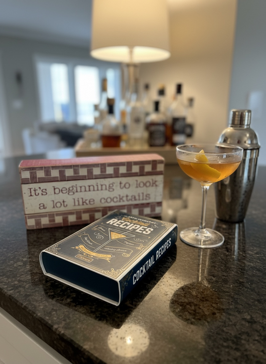 Single Pack Cocktail Recipes Card Book