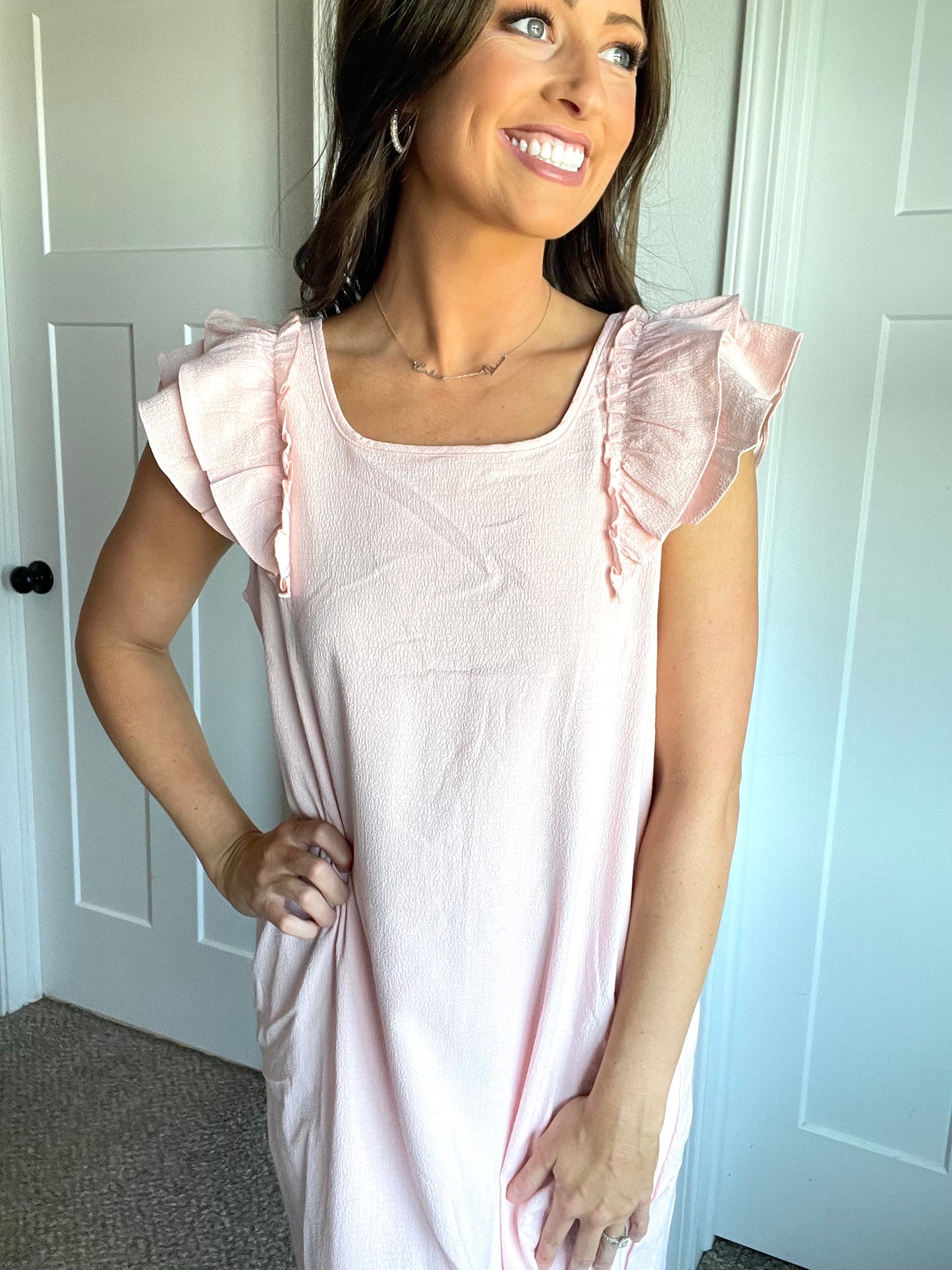 Short Sleeve Mini Dress