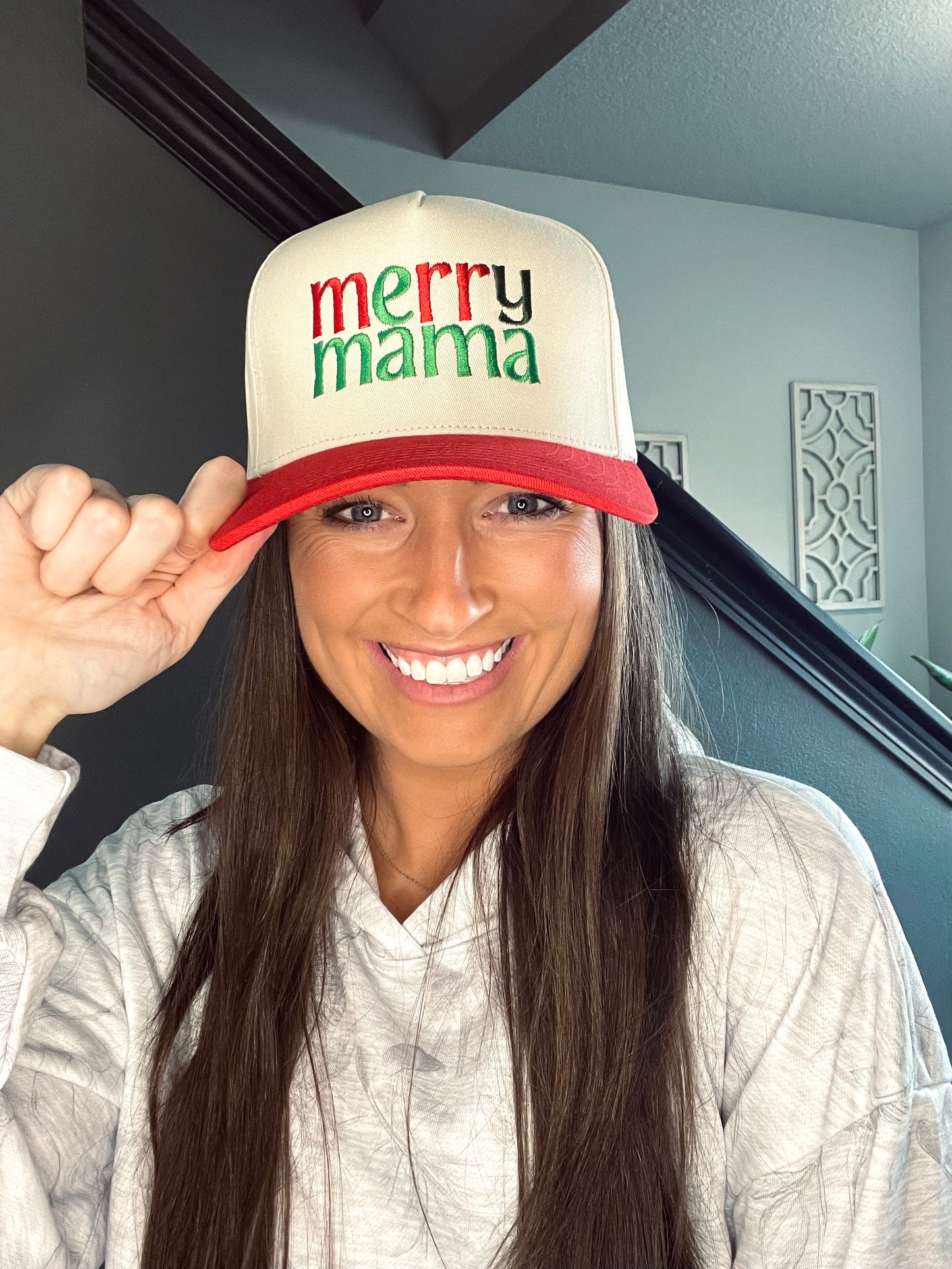 Red Merry Mama Hat