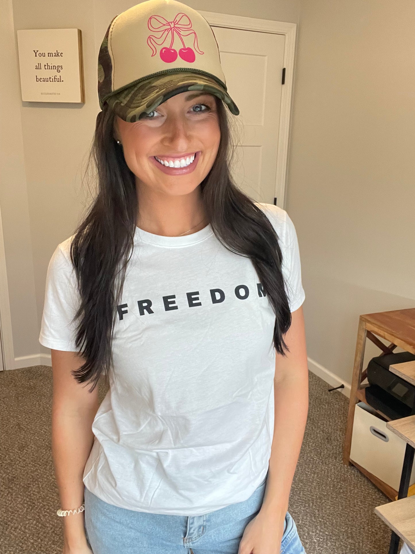 Freedom Unisex Short Sleeve Tee