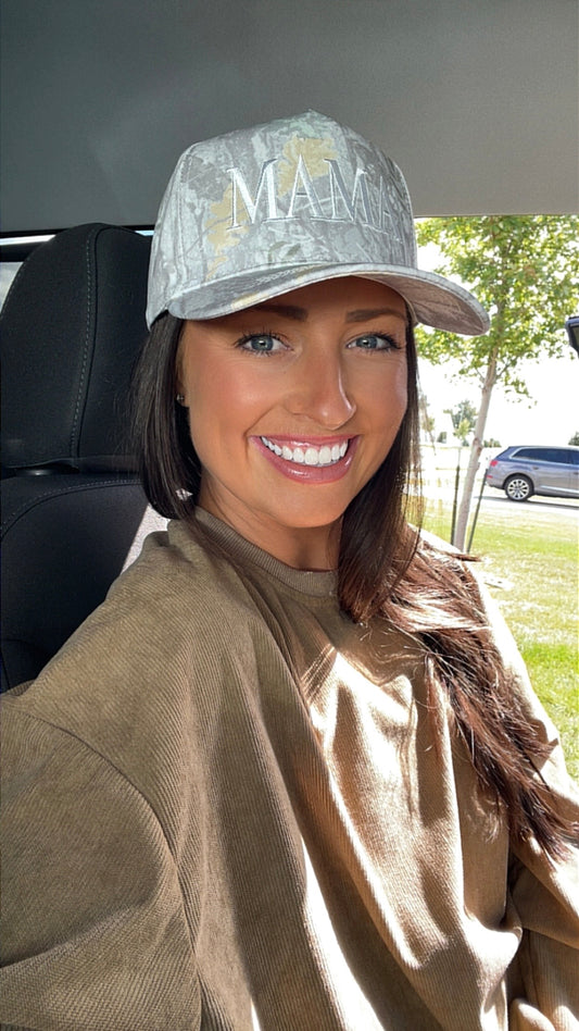 MAMA Camo Trucker Hat