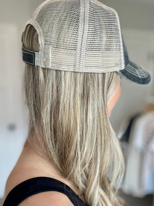 Vintage Style Football Hat