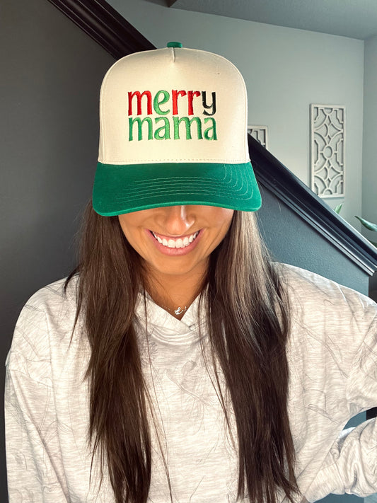 Green Merry Mama Hat