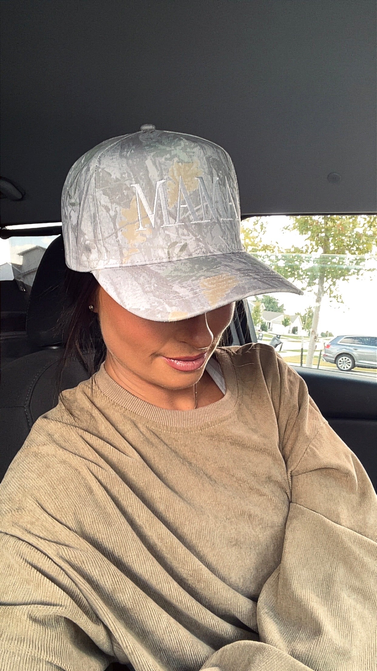 MAMA Camo Trucker Hat