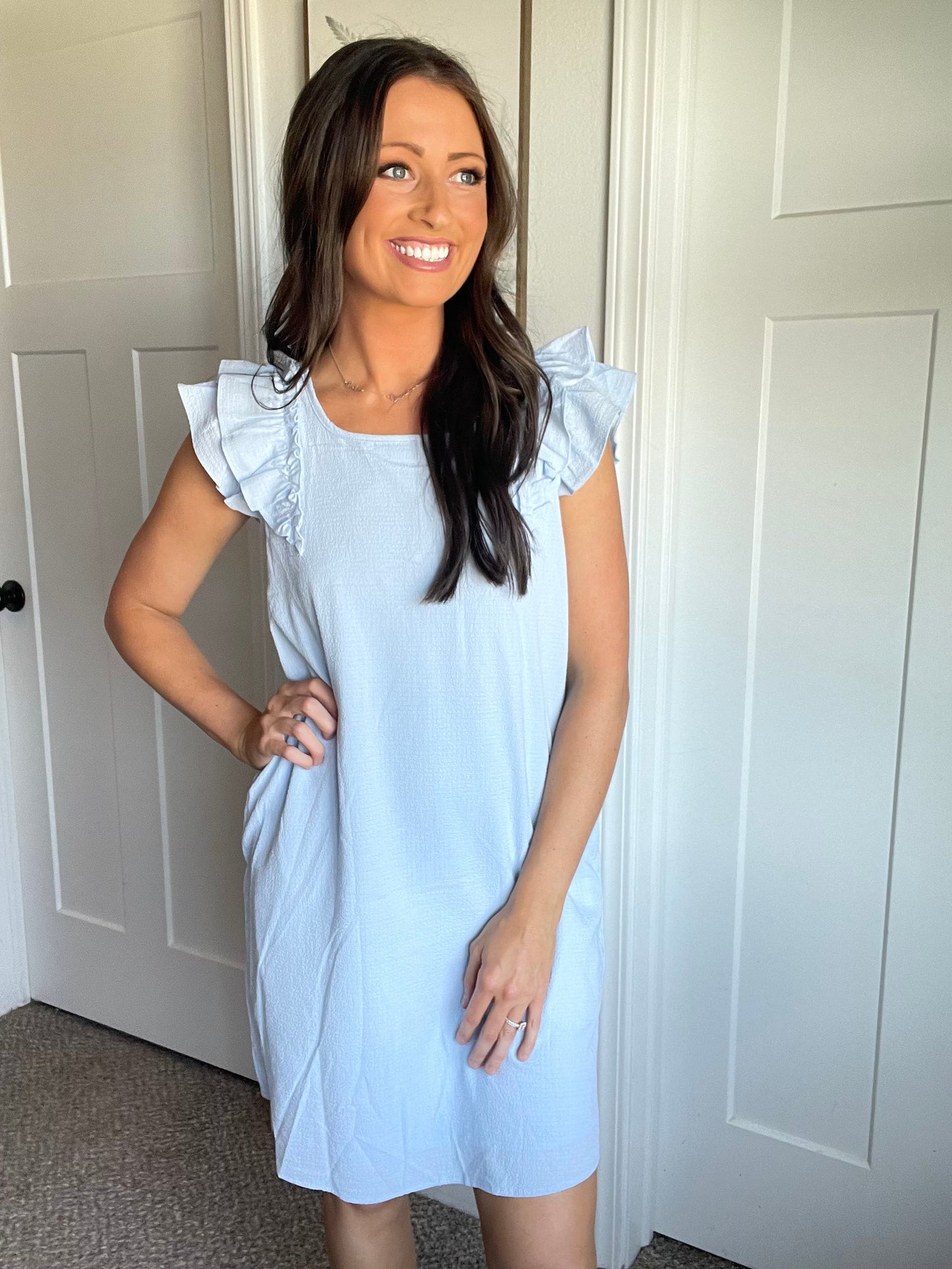 Short Sleeve Mini Dress