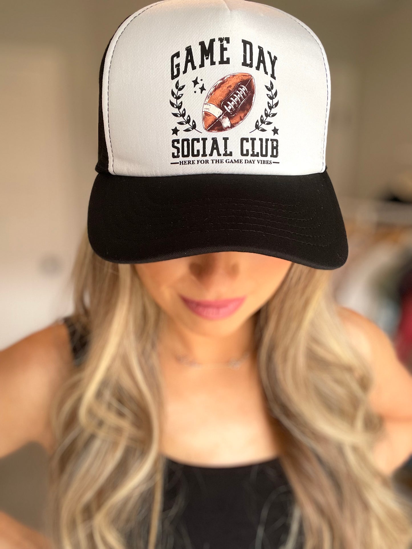 Game Day Social Club Football Trucker Hat