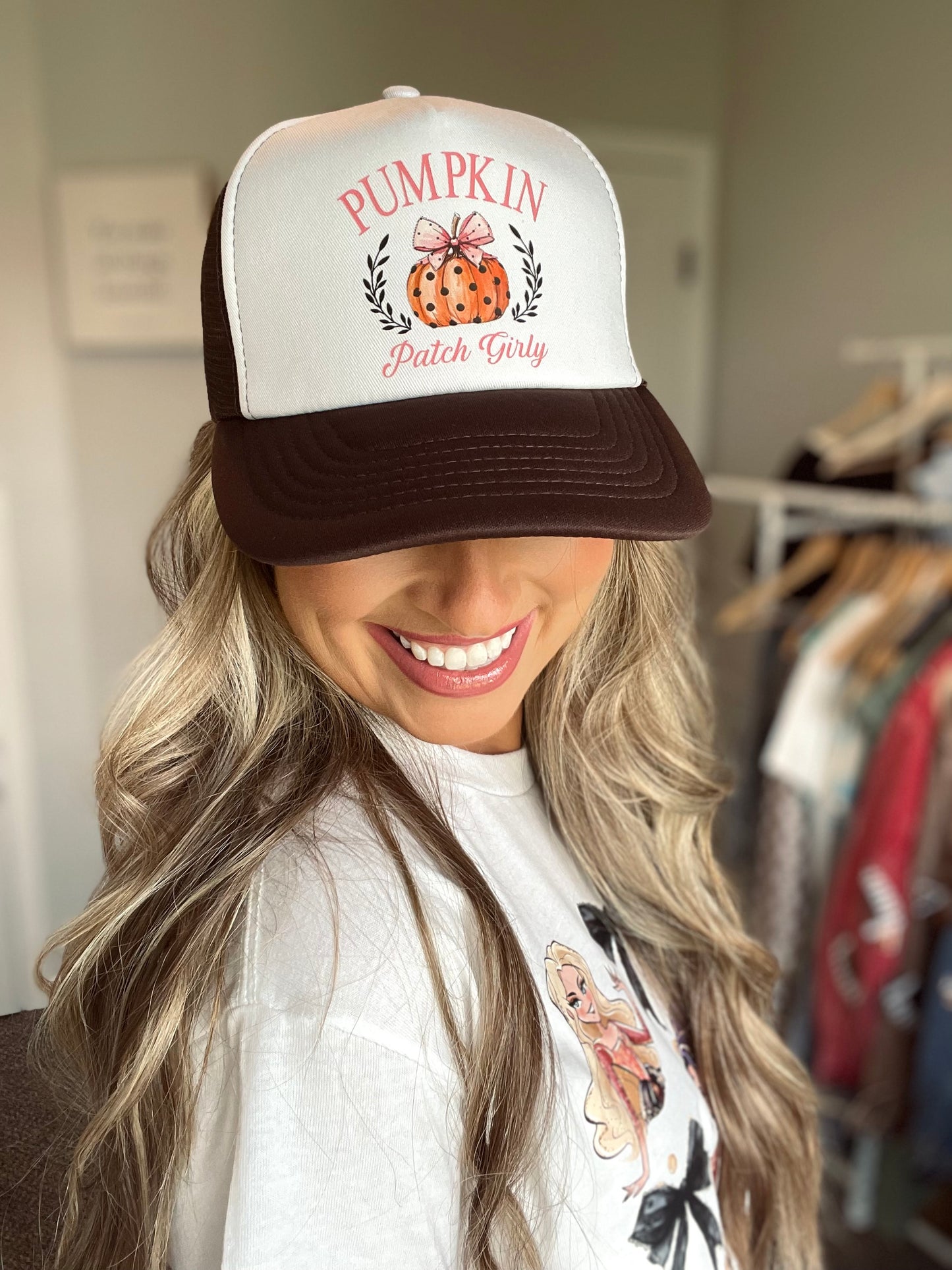 Pumpkin Patch Trucker Hat