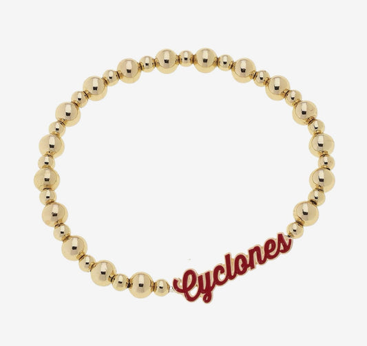 IOWA STATE Cyclones Autograph Enamel Stretch Bracelet