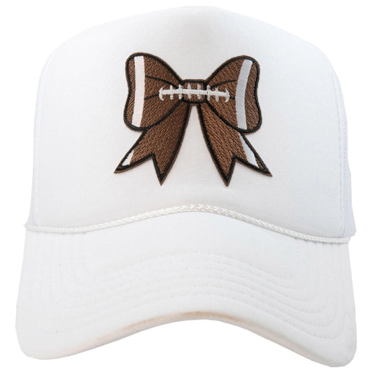 Football Bow Trucker Hat