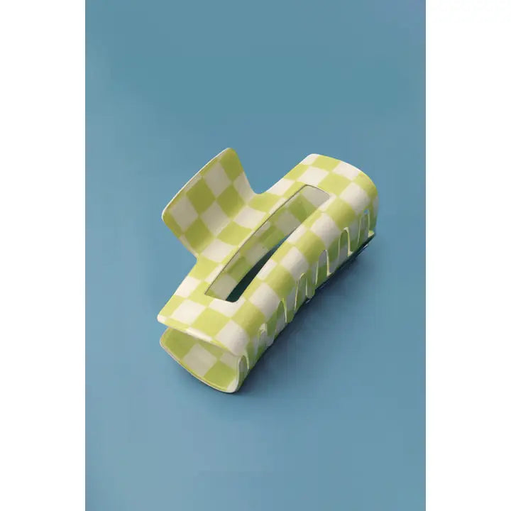 Checkered Claw Clip