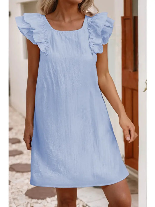 Short Sleeve Mini Dress