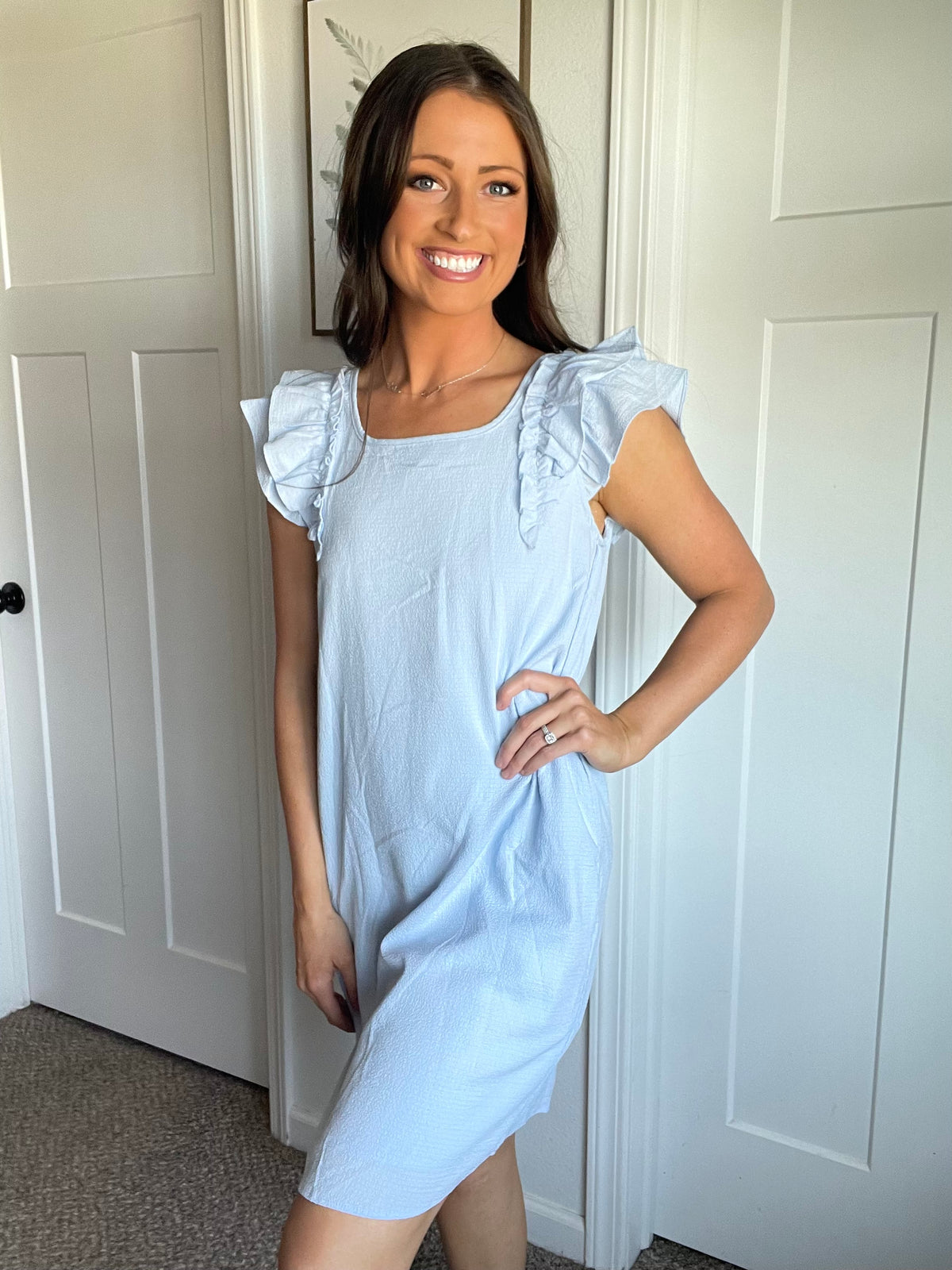 Short Sleeve Mini Dress