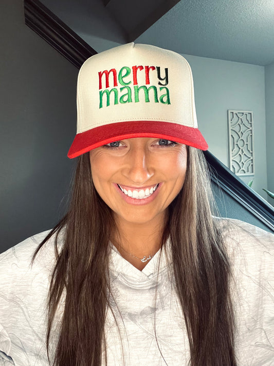 Red Merry Mama Hat