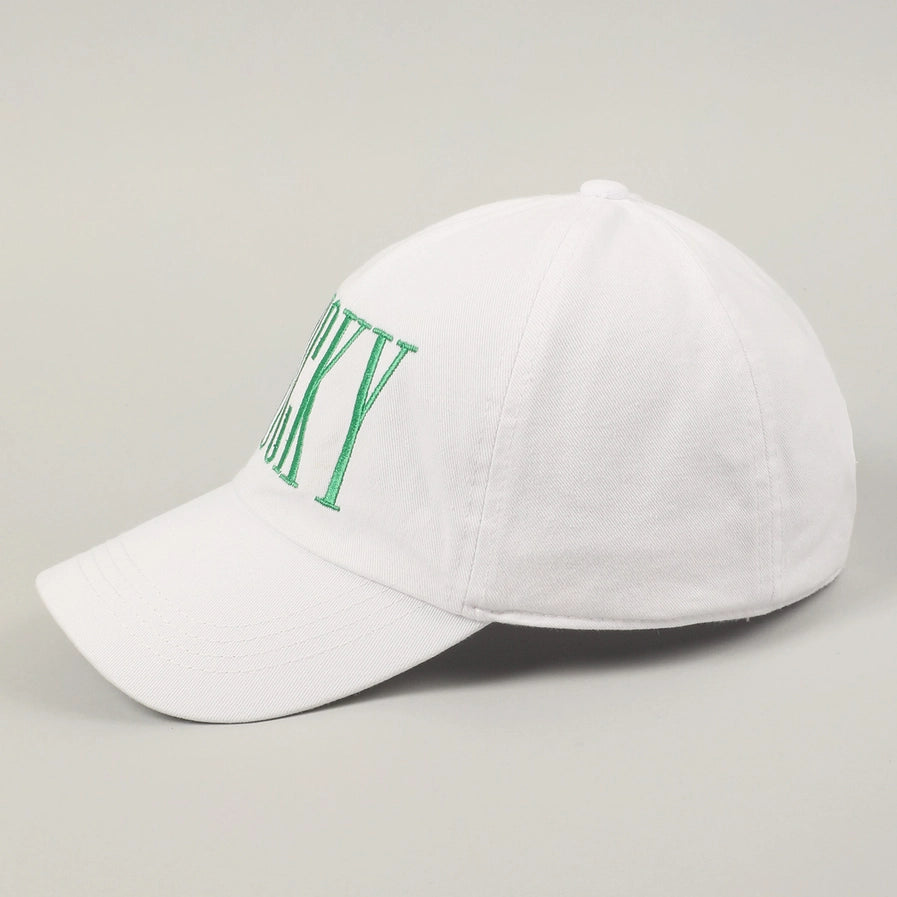 Unisex Lucky Baseball Hat- white