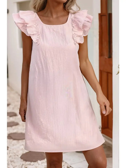 Short Sleeve Mini Dress