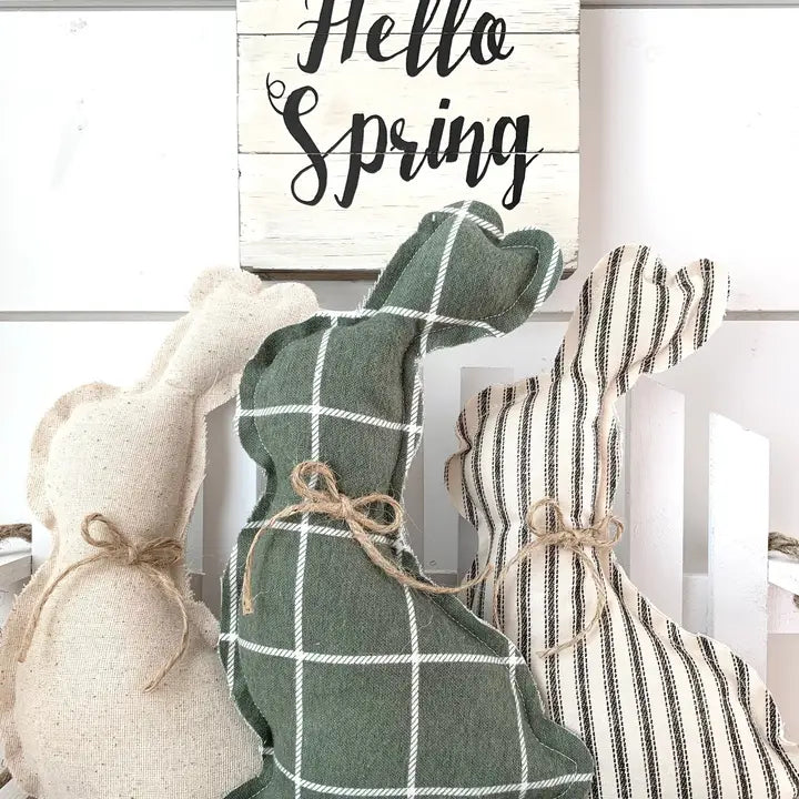 CREAM-COLORED only Spring Bunny