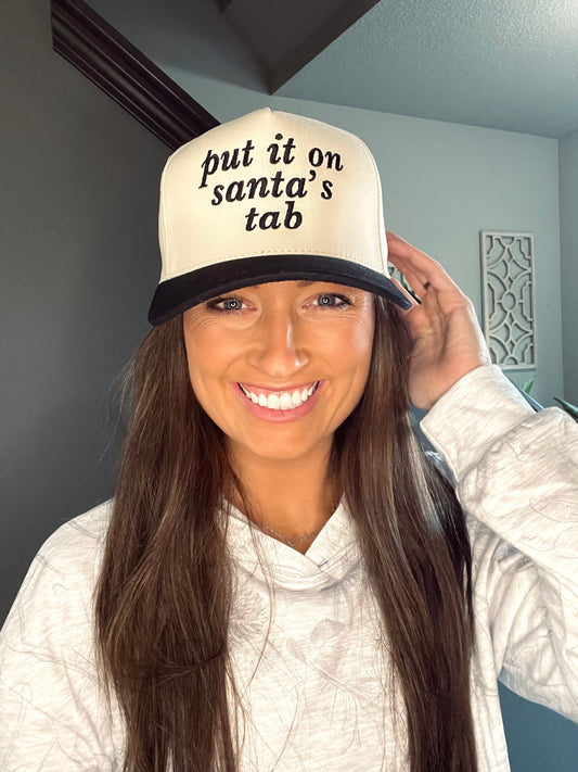 Put it on Santa’s tab Hat