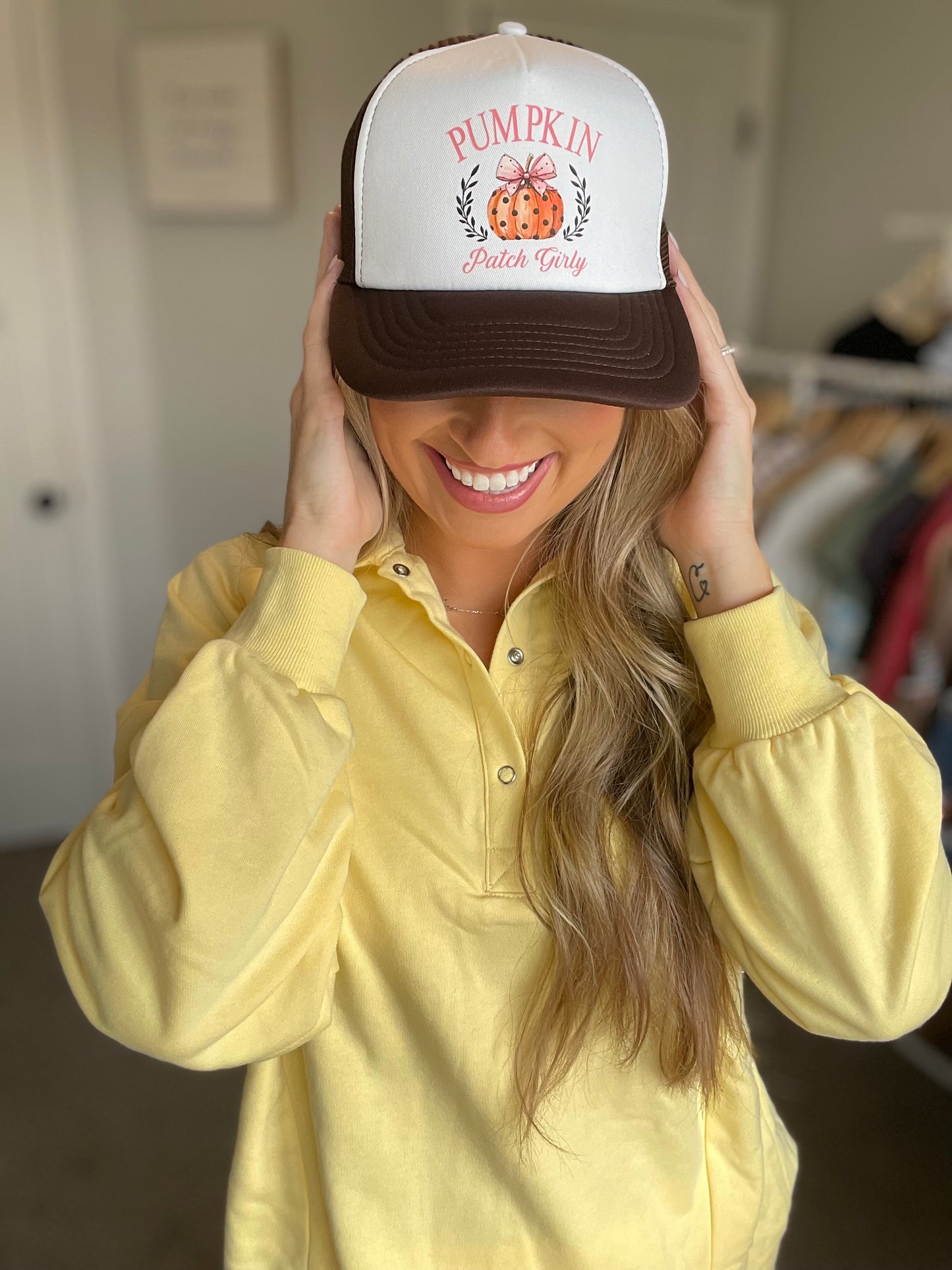 Pumpkin Patch Trucker Hat