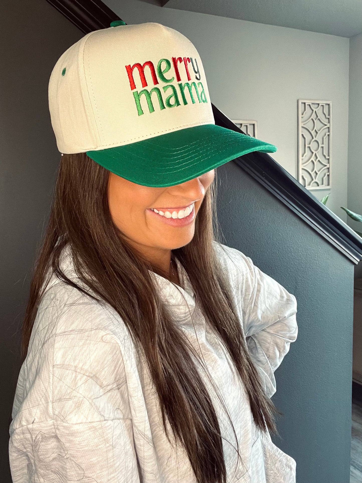 Green Merry Mama Hat