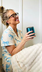 Bow Printed PJ Set