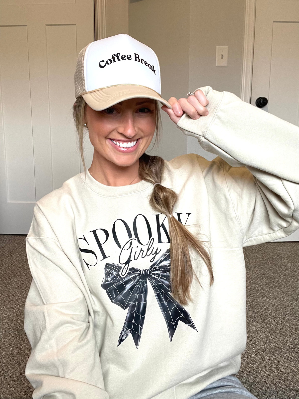 Coffee Break Trucker Hat