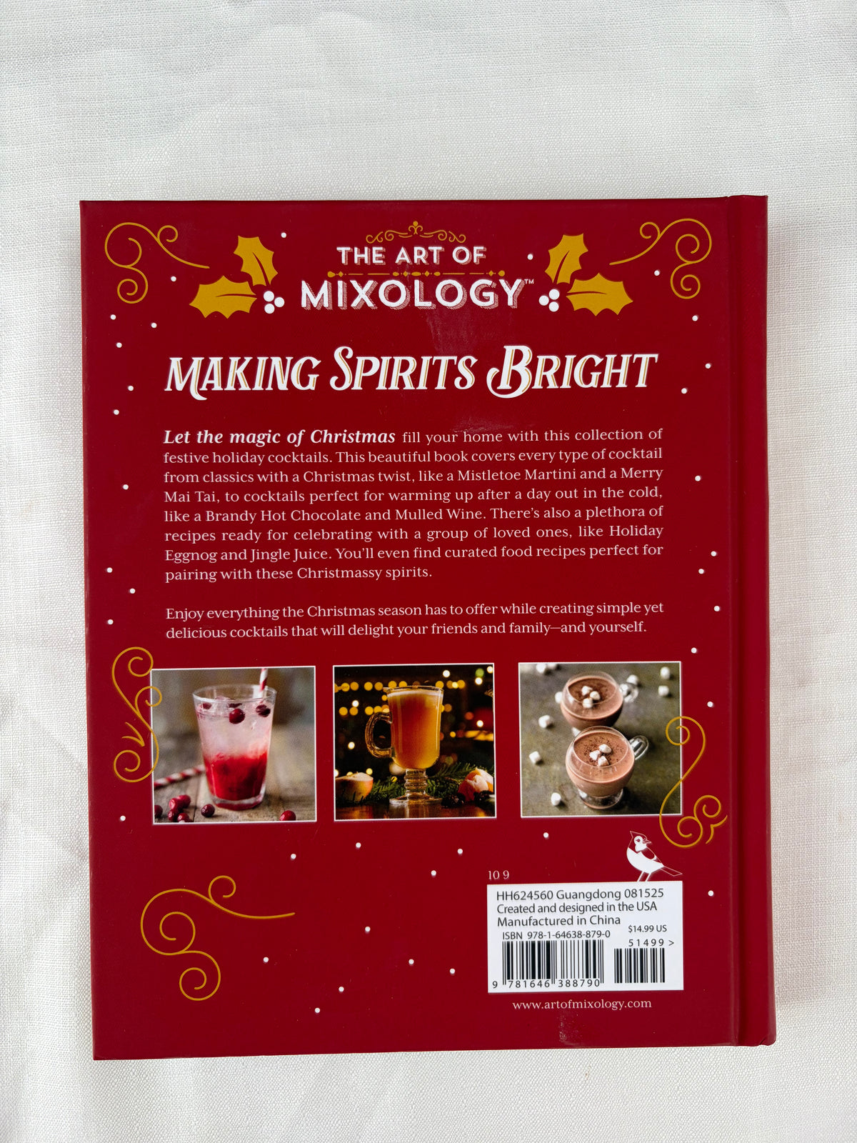 Making Spirits Bright Christmas Cocktail Recipes Book