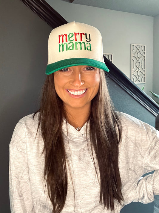 Green Merry Mama Hat