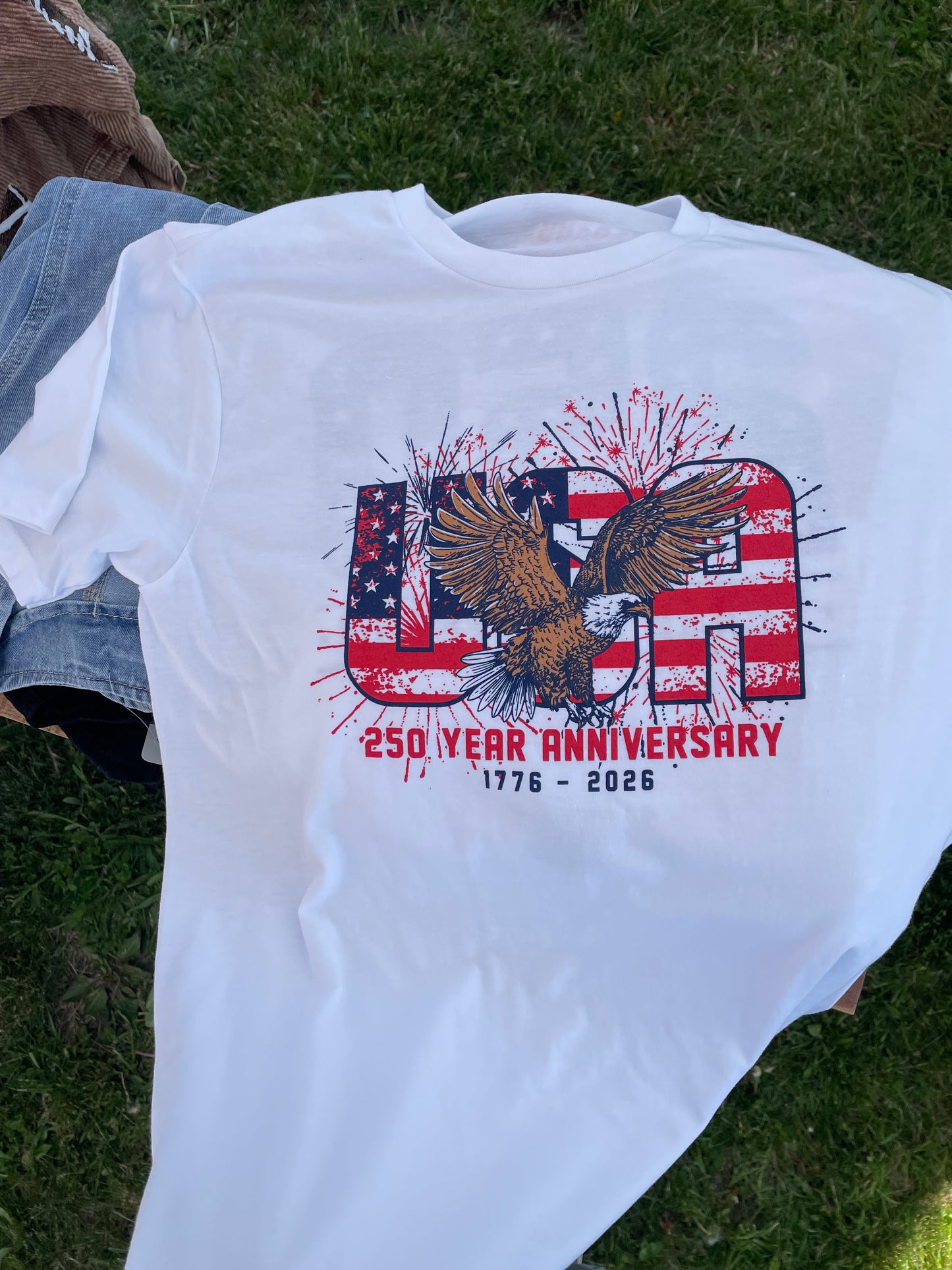 250th Anniversary Fourth of July Tee Shirt