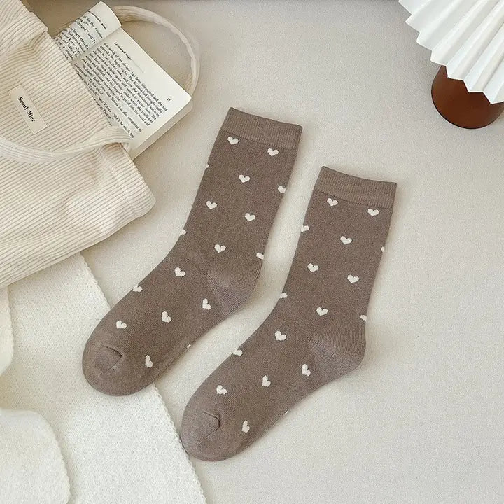 Sweatheart Crew Socks