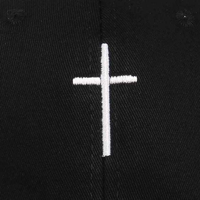 Cross Embroidered Baseball Hat