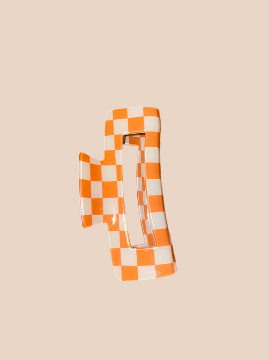 Checkered Claw Clip