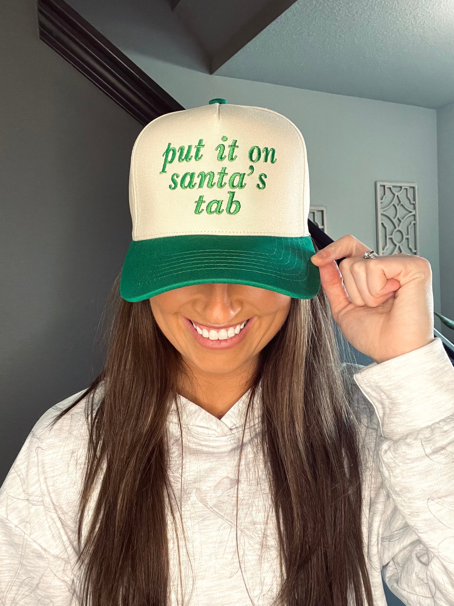 Put it on Santa’s tab Hat