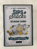 Sips & Snacks Recipe Cards - 50 cards
