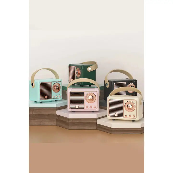 Retro Mini Wireless Bluetooth Speaker (multiple colors available)