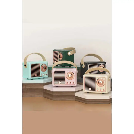 Retro Mini Wireless Bluetooth Speaker (multiple colors available)