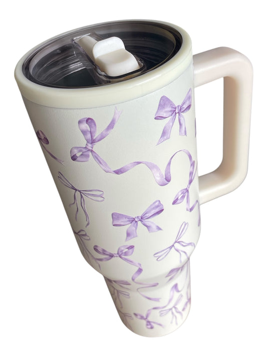 40oz Spill-Free Stainless Steel Vaccuum Tumbler