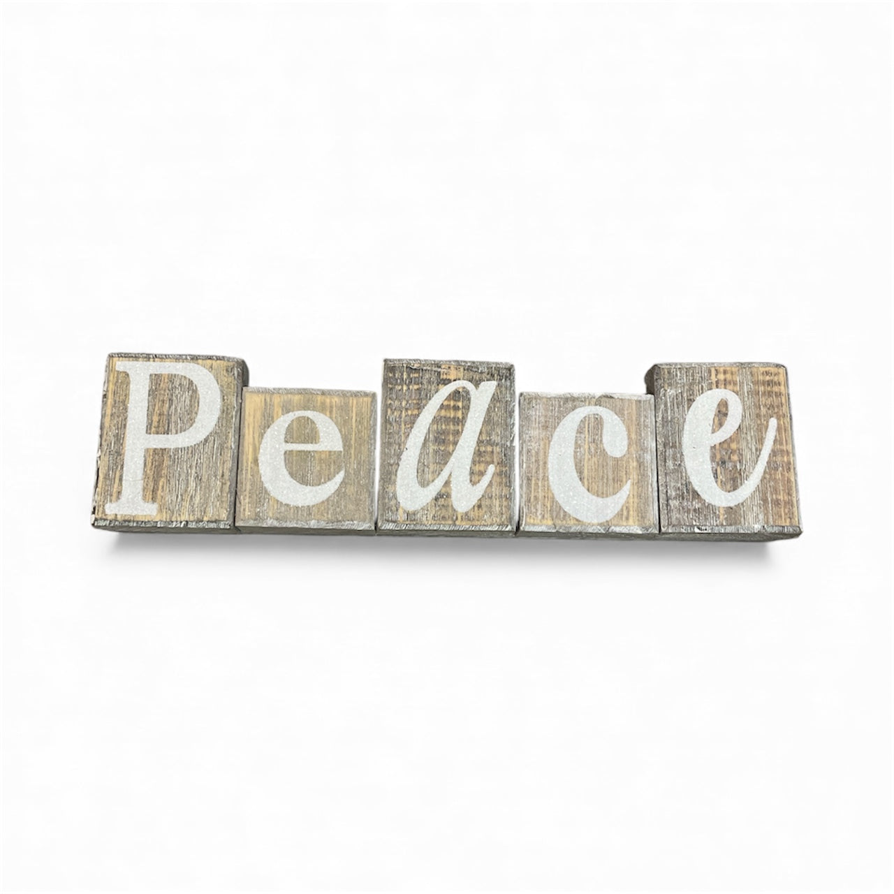 Wooden Peace Sign