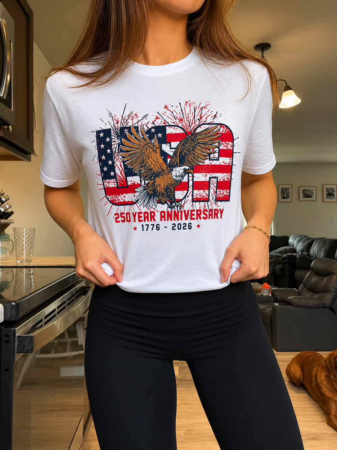 250th Anniversary Fourth of July Tee Shirt